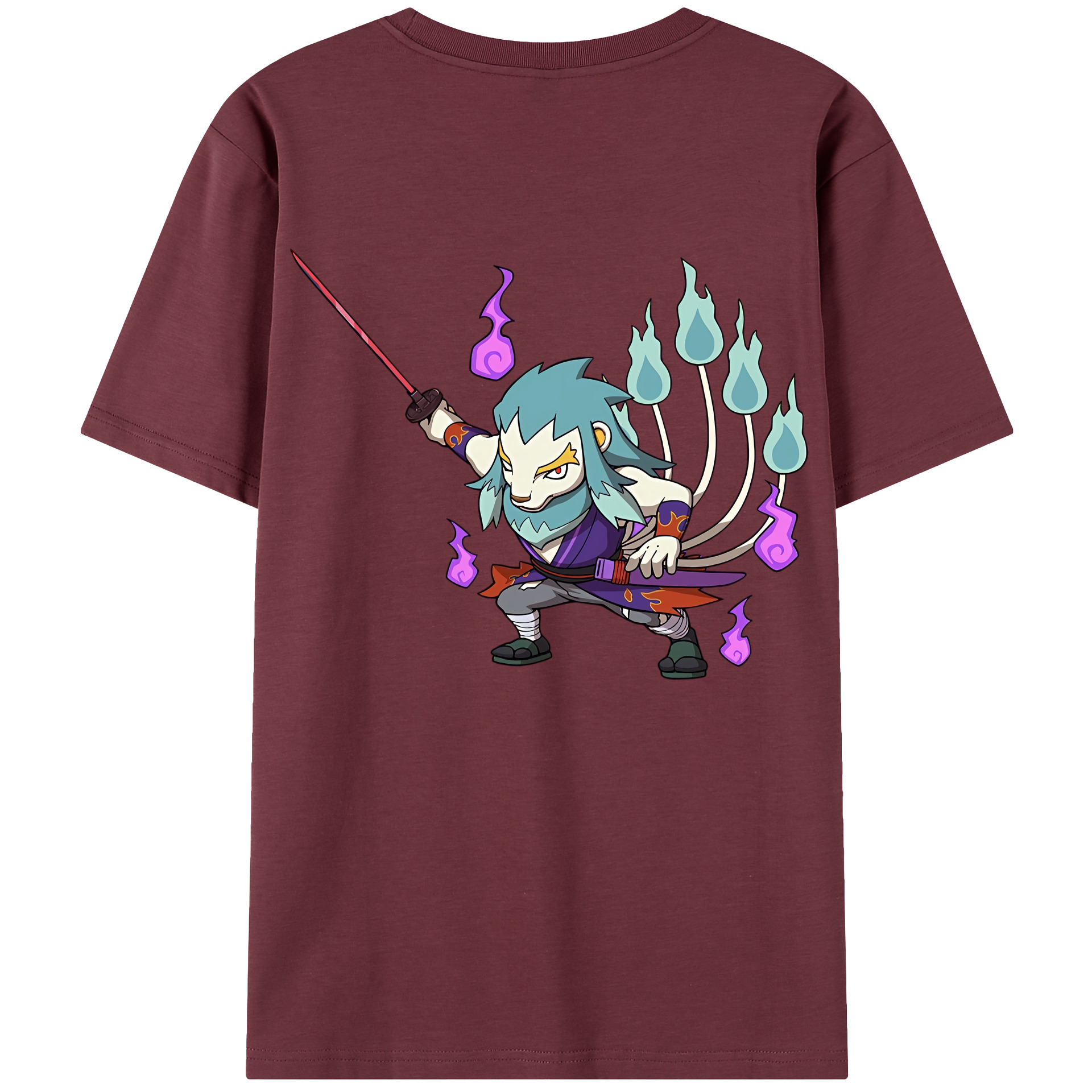 （画像用） 妖怪ウォッチ Yo-kai Watch 綿100％半袖Tシャツ（背面プリント）